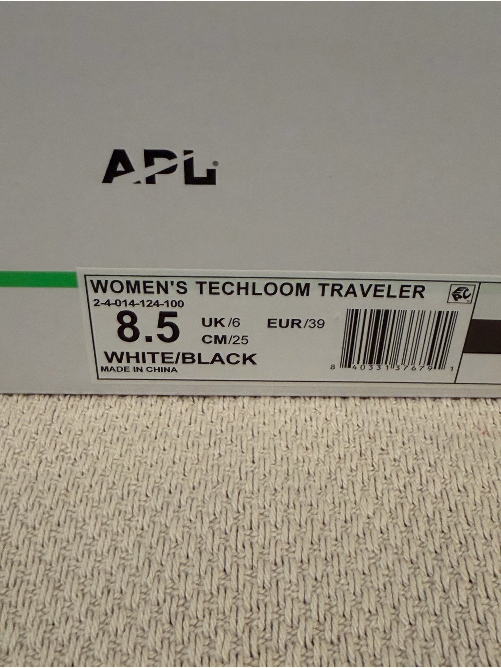 APL Women's Techloom Traveler Sneakers - White & Black
